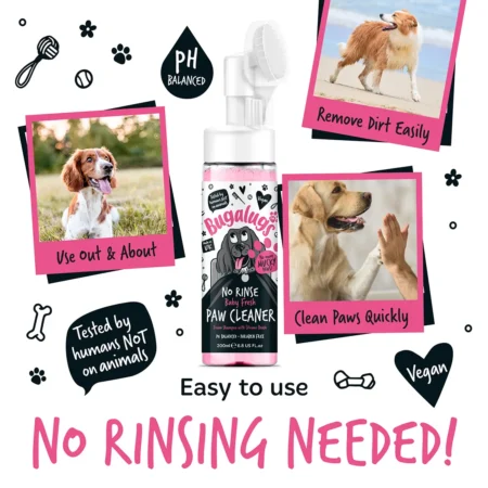 Bugalugs Baby Fresh No-Rinse Paw Cleaner for Dogs & Cats - Image 5