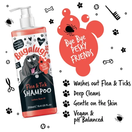 Bugalugs Flea and Tick Dog Shampoo with Neem Oil - Image 6